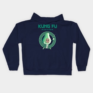 Kung Fu Avocado Kids Hoodie